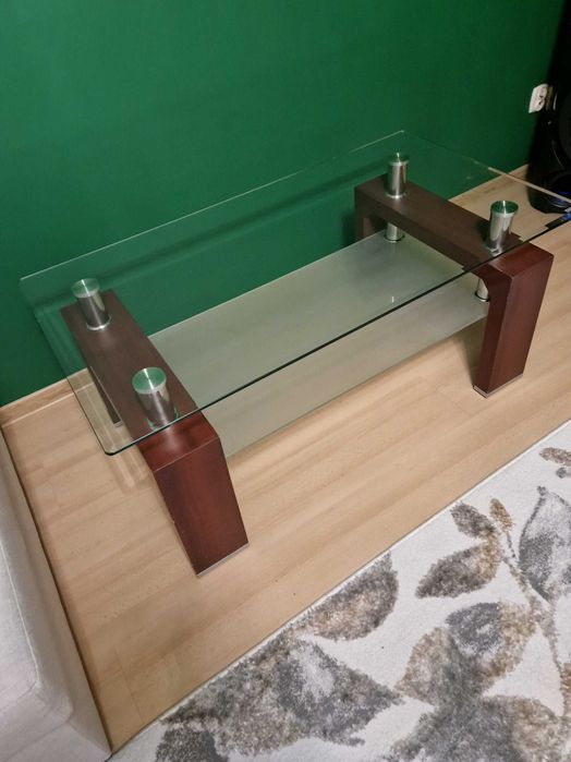 Stolik szklany używany