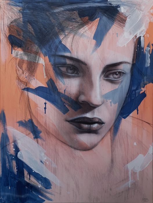 Картина, інтер'єрна, абстракція, портрет