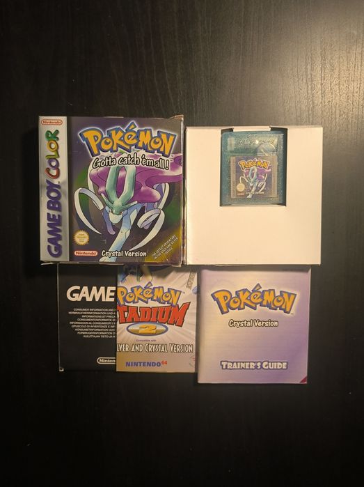 Jogos Pokémon Crystal e Emerald