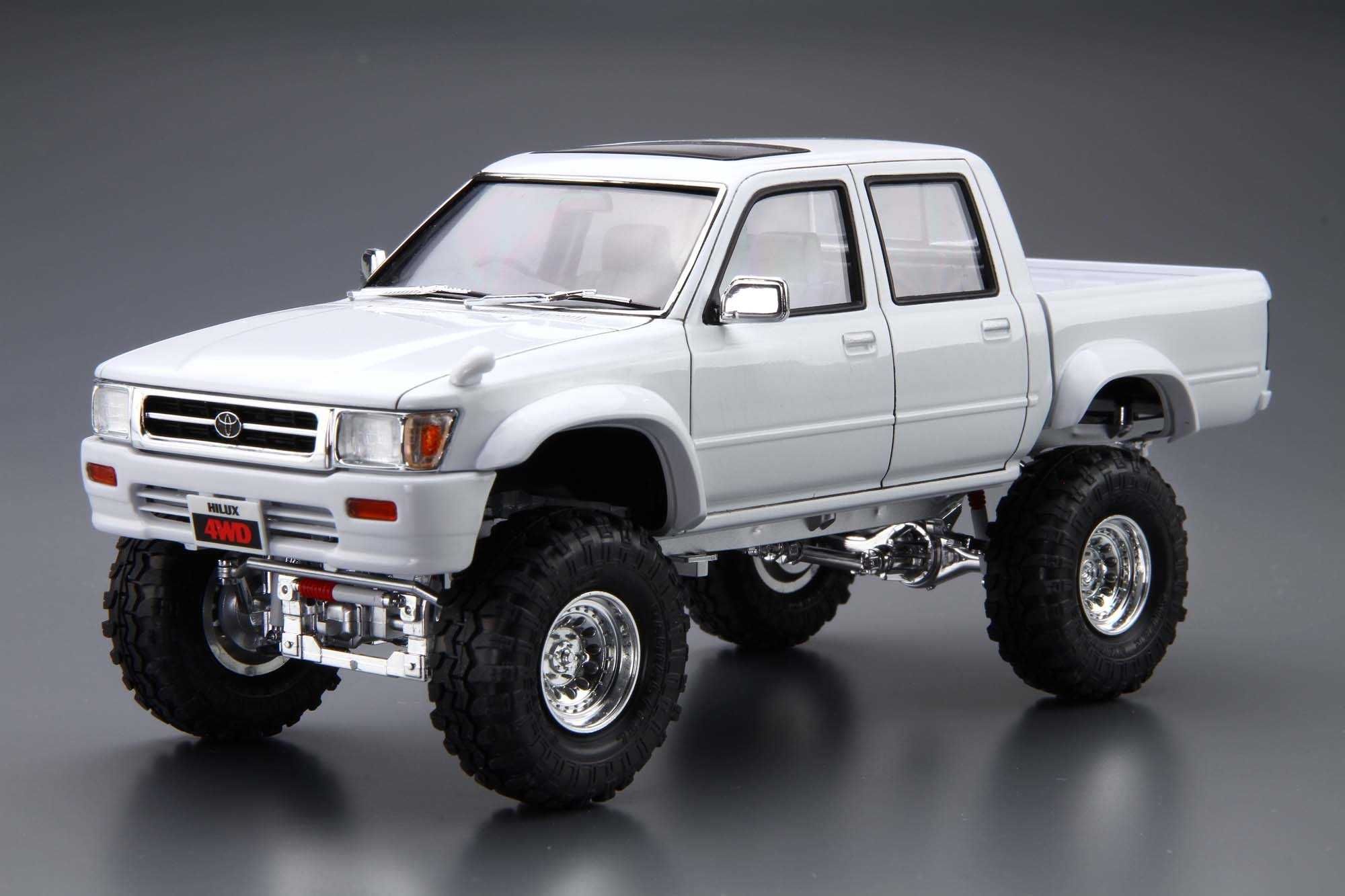 Сборная модель автомобиля Toyota Hilux Pickup от AOSHIMA 1/24