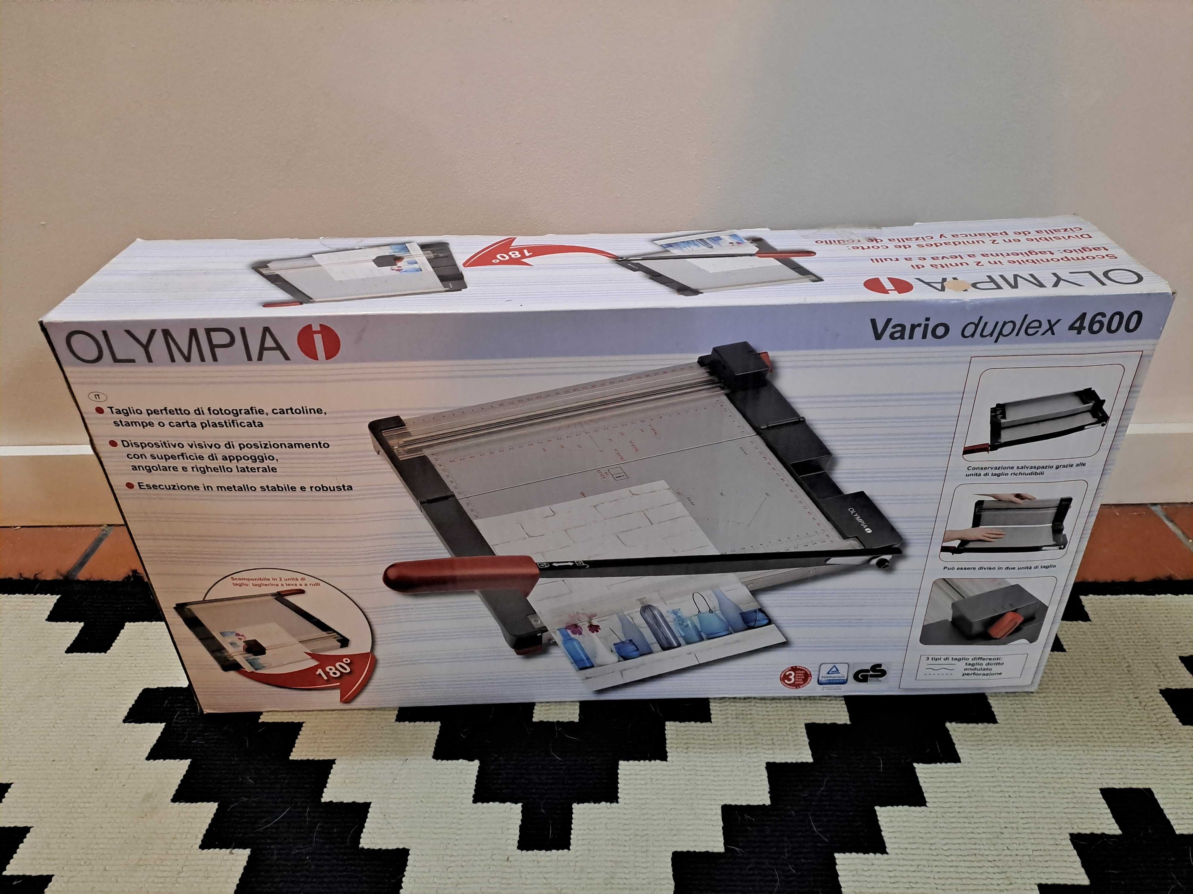 Guilhotina Vario Duplex 4600 Nova em Caixa