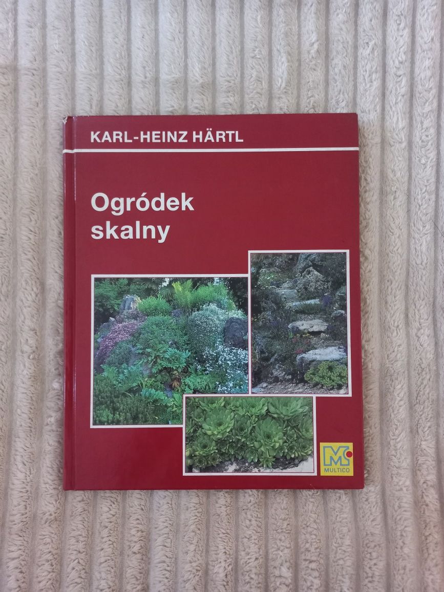 Książka Ogródek skalny Karl-Heinz Härtl prl vintage