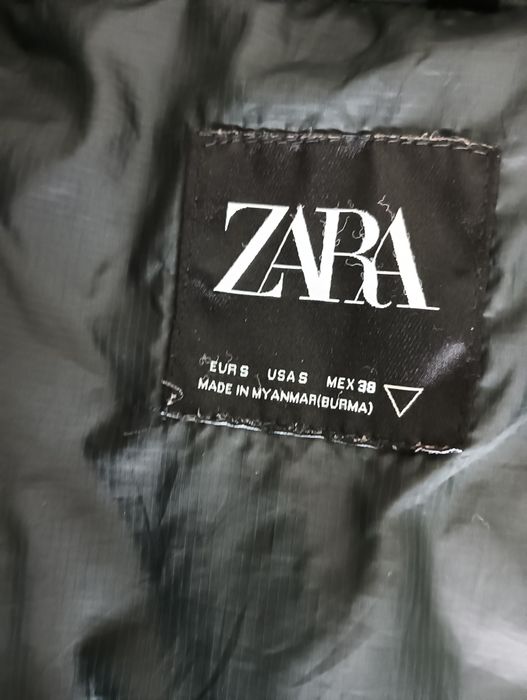 Blusão casaco  impermeável ZARA Tamanho S