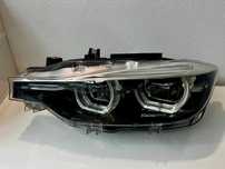 Lampa lewy przód BMW 3 F30/F31 LCI Lift Full LED CZARNA. Shadow Line.
