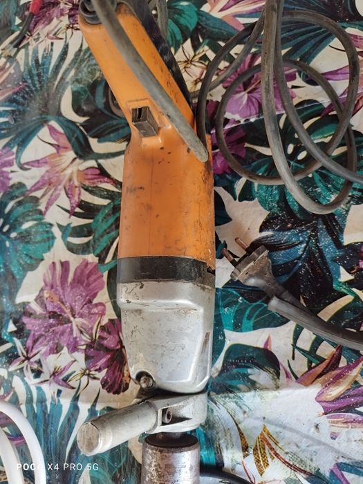 Wiertarka metalowa z czasów PRL