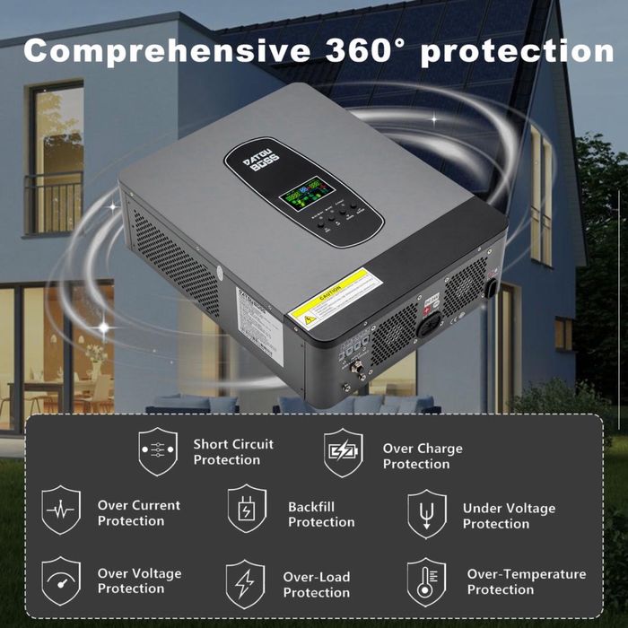 Інвертор Datou Boss 3KW WIFI 3кВт 24В найновіша модель супер якість