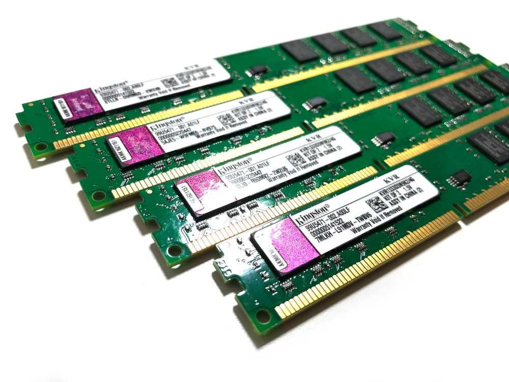 Pamięć RAM Kingston 8GB DDR3 (4x2GB) niski profil Dual Channel, BDB