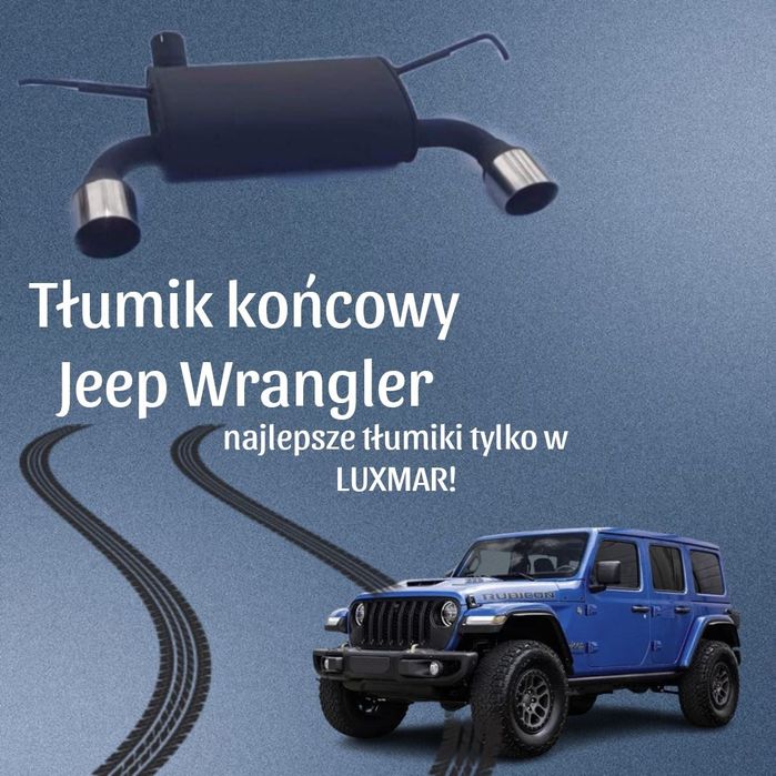 Tłumik Jeep Wrangler III  jk 2,8 3.6 3.8 V6