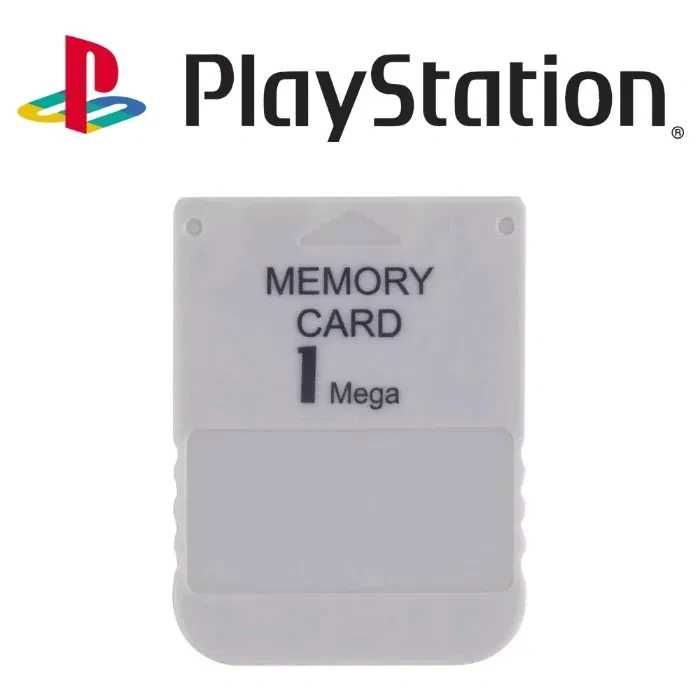 PS One - Cartao de Memoria 1MB - NOVO