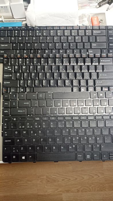Klawiatury lub zestawy klawiszy do laptopów HP, Dell, Lenovo ThinkPad