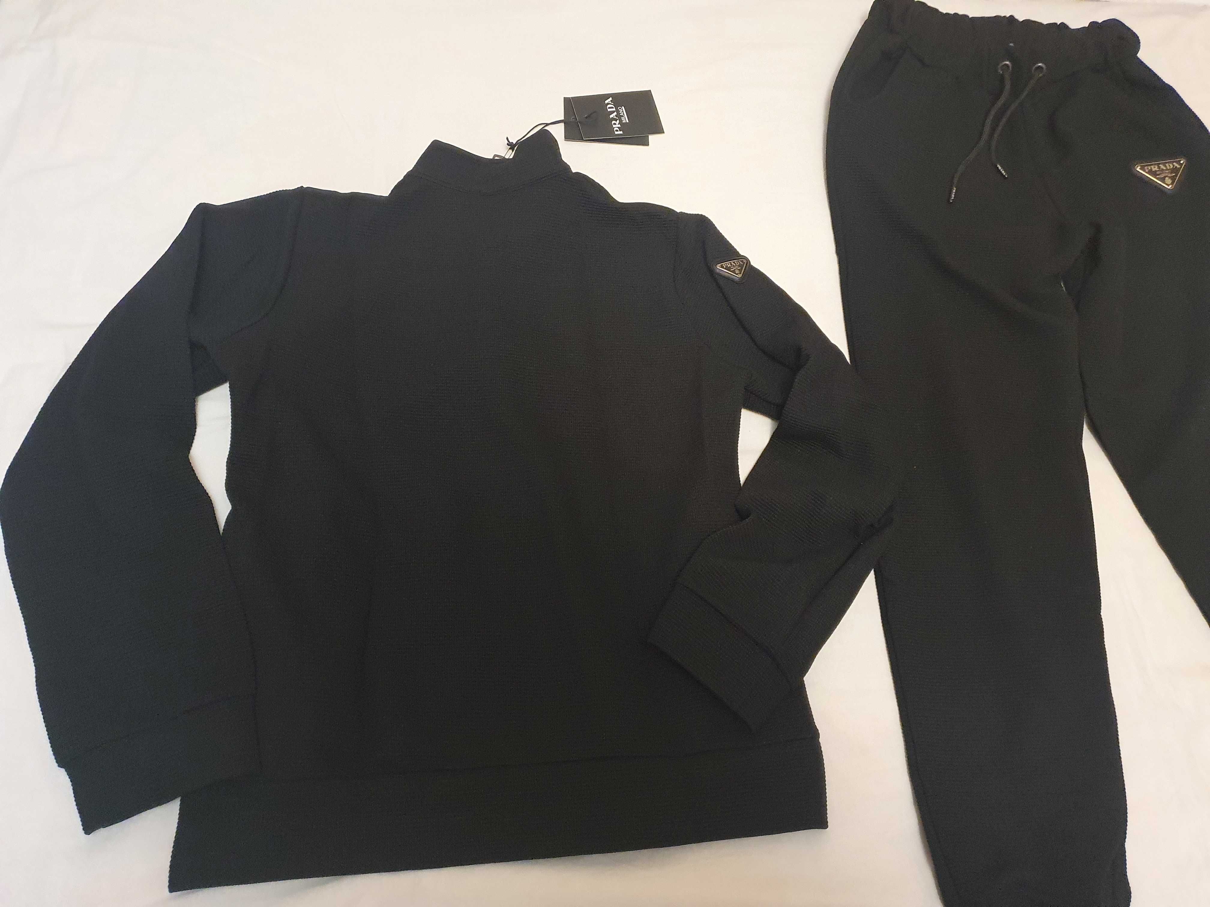 NOWY damski dres Prada spodnie dresowe bluza rozpinana dresy xl