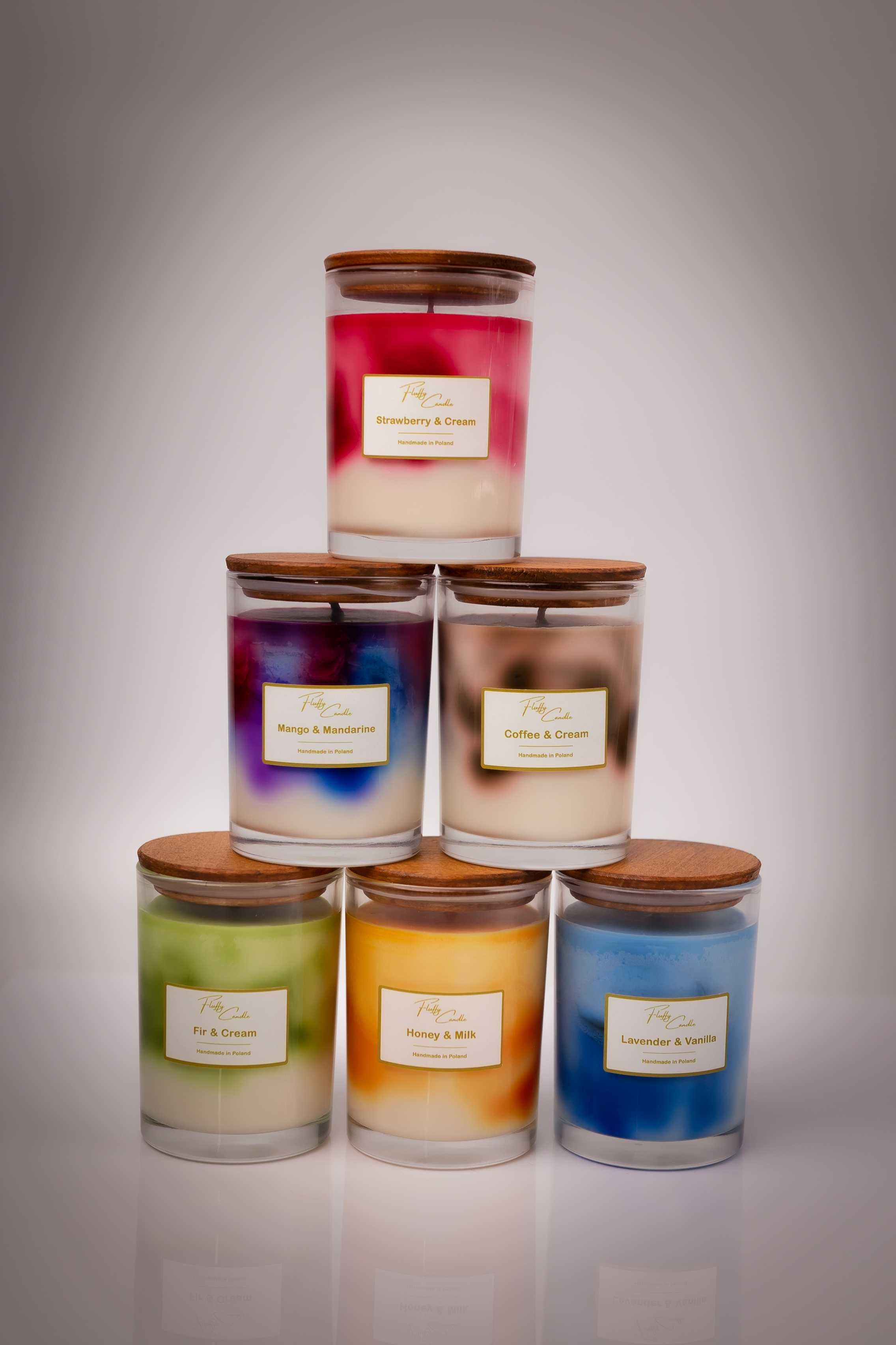 Świece sojowe od Fluffy Candle