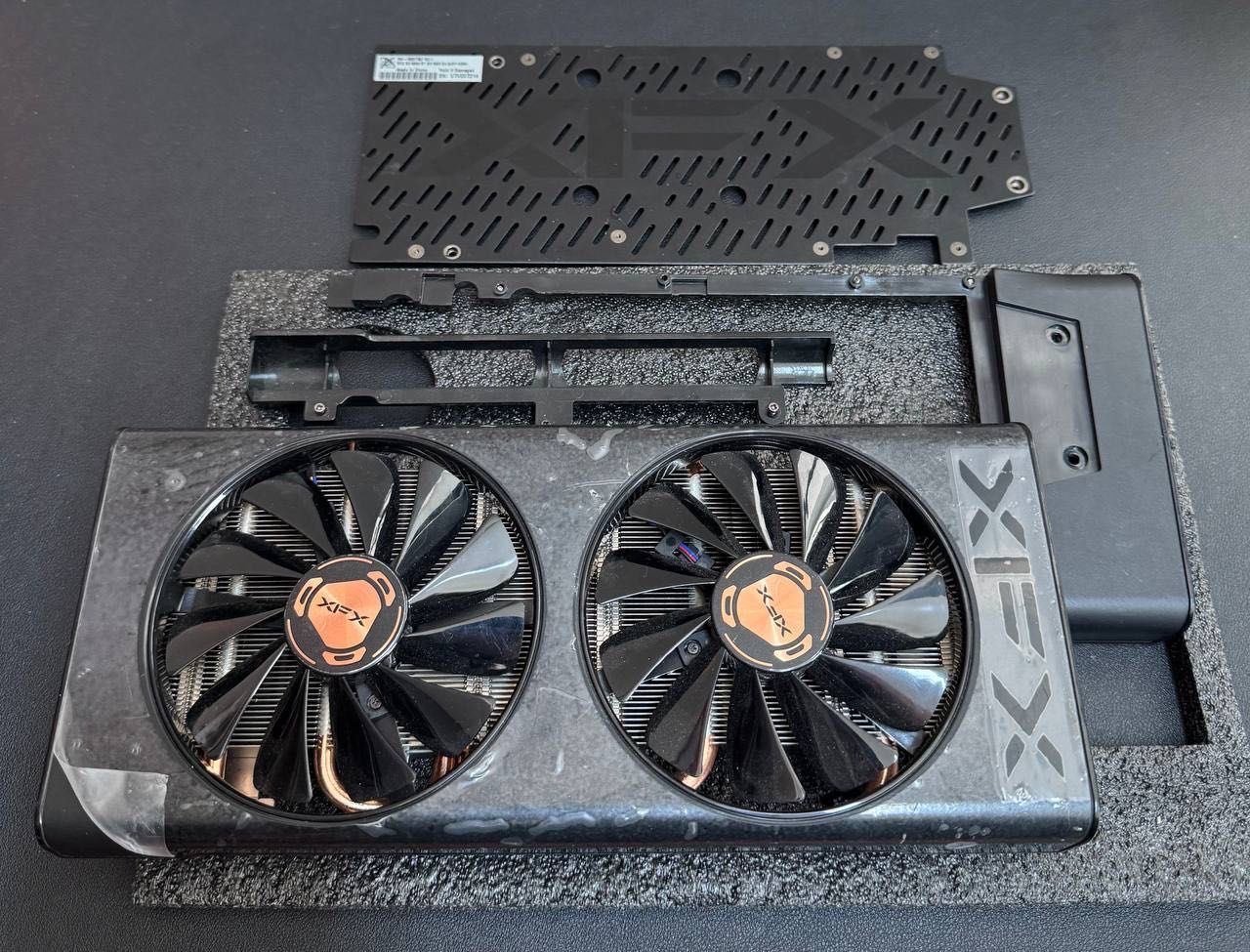Система охолодження для відеокарти XFX RADEON RX 5500 XT THICC II PRO