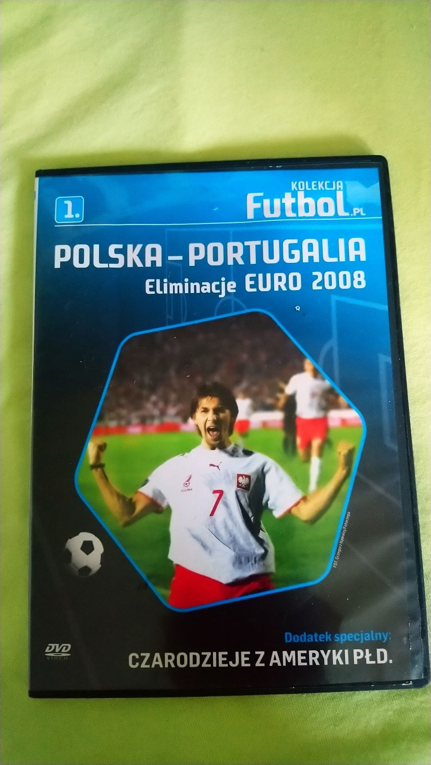 Plyta dvd mecz polska-portugalia kolekcja futbol