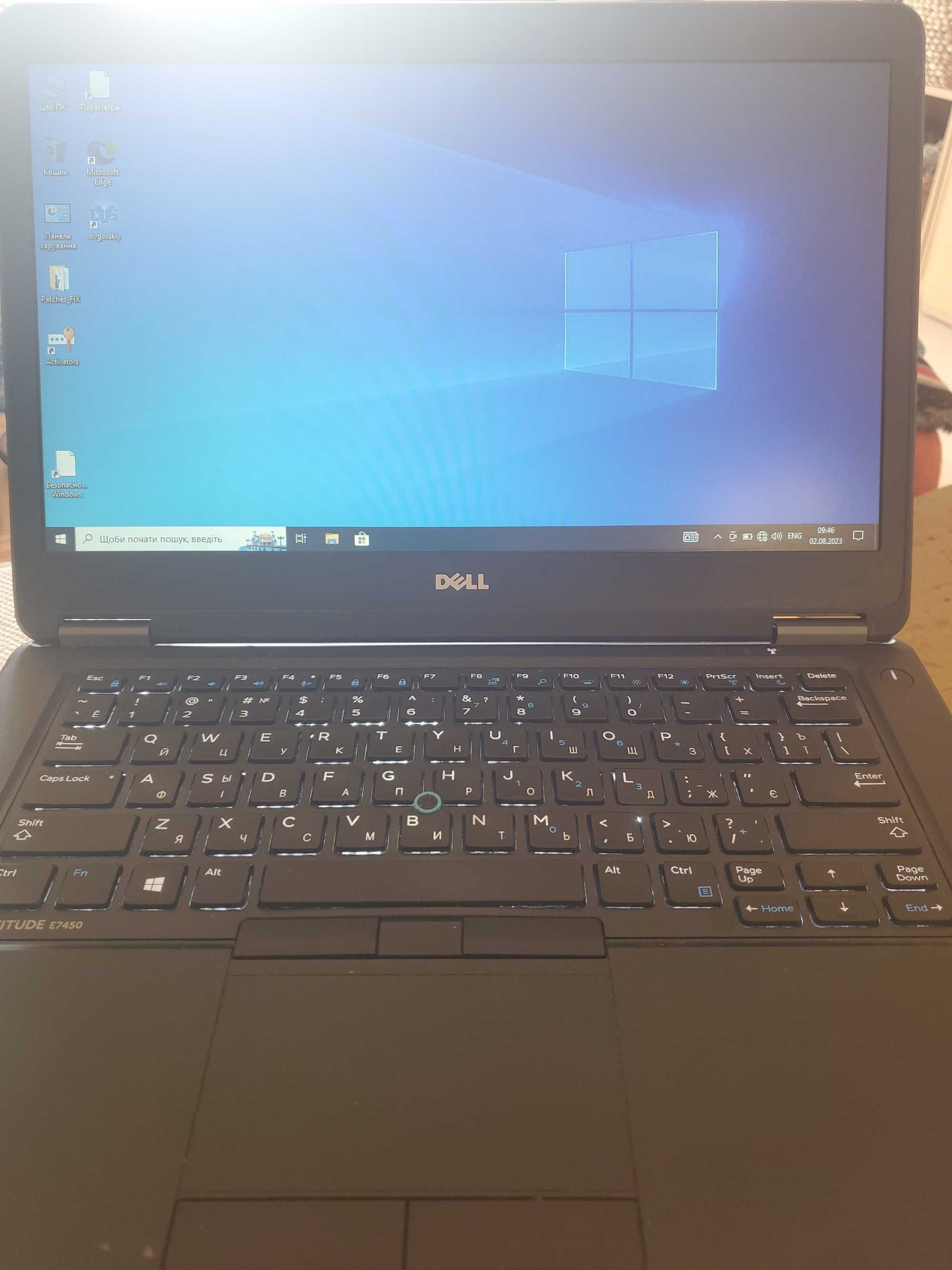 Dell E7450 i7-5600U 2.6GHz, 8гб/256 ssd гб, підсв. клав