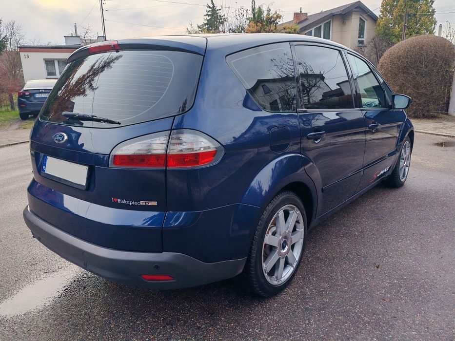 Ford S-Max 2.0 TDCi (140 KM), 7-osobowy, Panorama, Tempomat