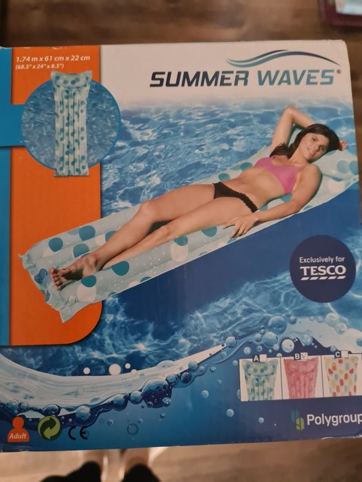 Materac plażowy pompowany