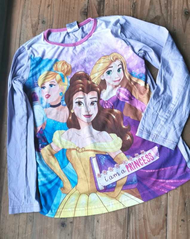 Bluzka Disney z księżniczkami, rozmiar 140 cm