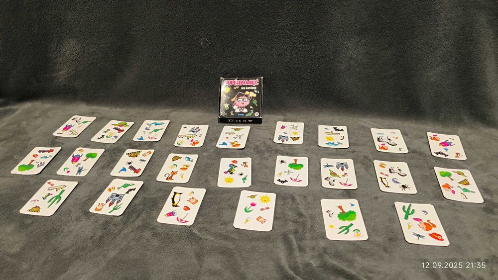 Gra karciana SuperPamięć (Albi) – ćwiczenie koncentracji i refleksu