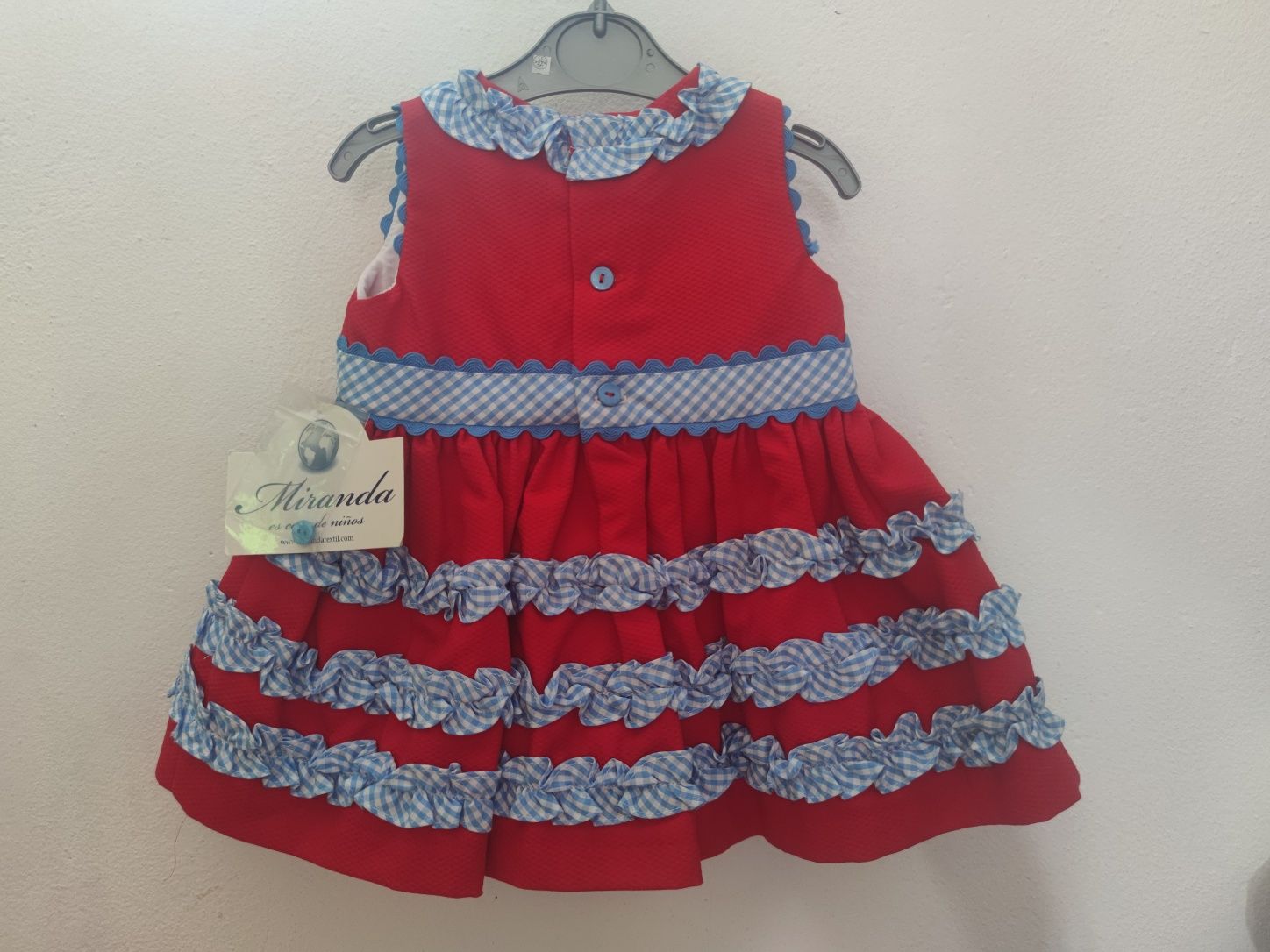 Vestido bebé menina