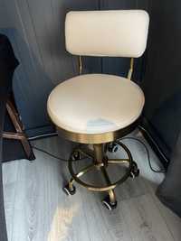 Taboret kosmetyczny, krzesło do stylizacji rzęs