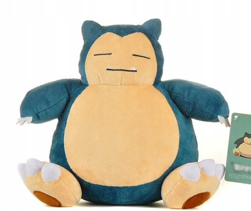 POKEMON pluszak SNORLAX maskotka DUŻA 25 cm