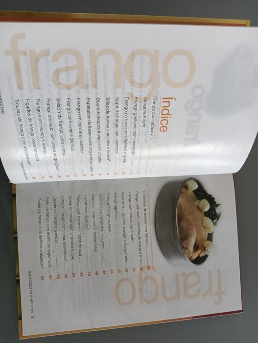 Frango	Coleção 30 receitas em 30 minutos Biblioteca ativa	Como Novos!