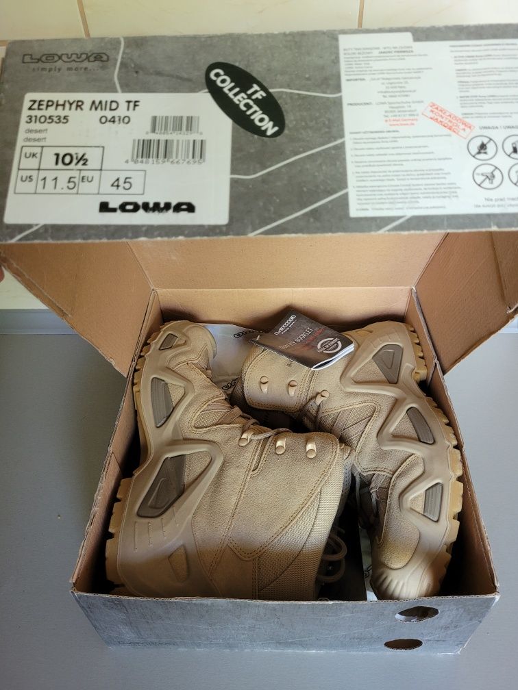 Lowa Zephyr Mid Tf 45 desert