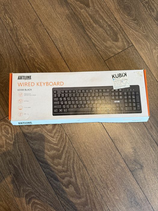 Клавіатура Artline KSHOR Black