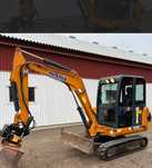Minikoparka z rototilt 3,5t hanix jcb volvo kubota takeuchi yanmar cat