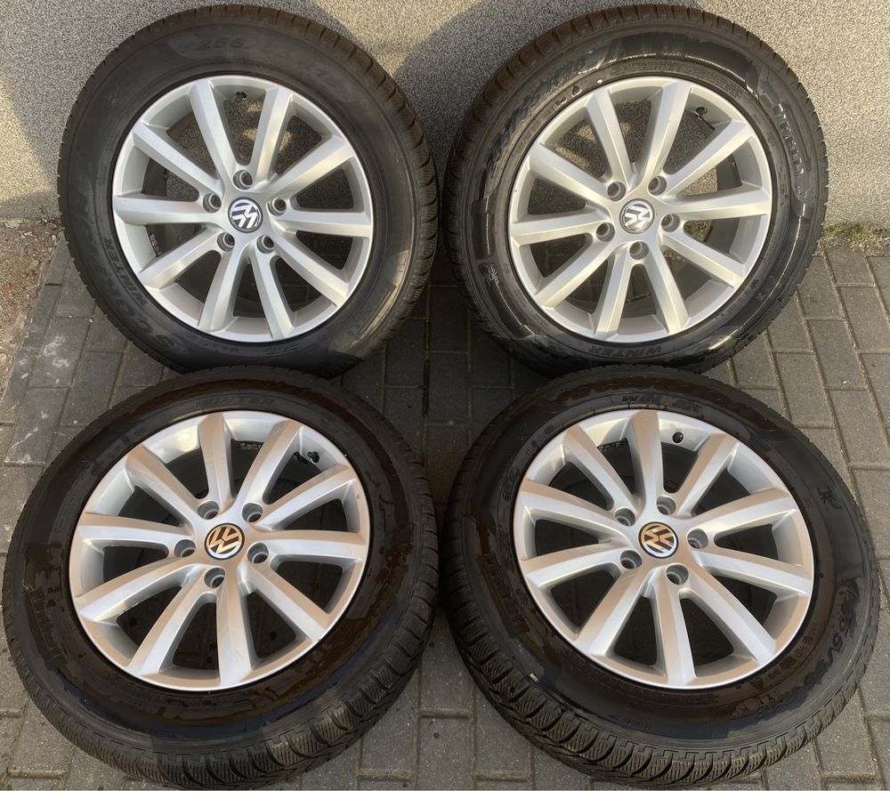 Alufelgi z oponami 255/55 R18 VW Touareg 7P6 Porsche Cayenne 5x130