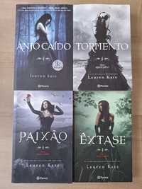 Coleção de livros da série "Anjo Caído" (fallen)