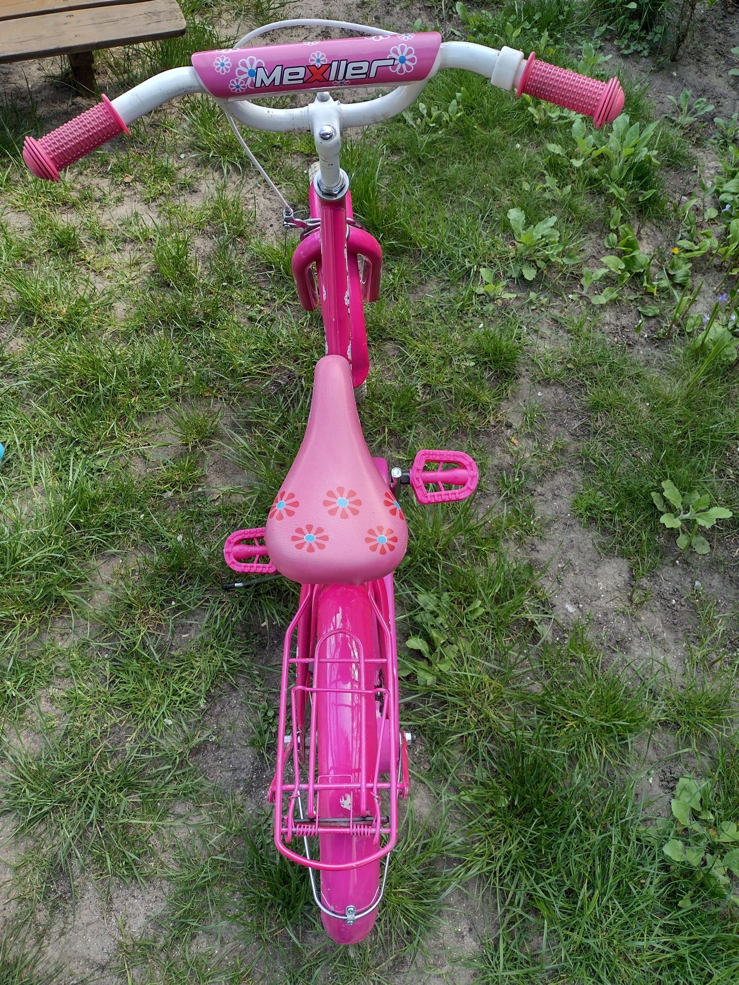 Sprzedam różowy rowerek Mexller