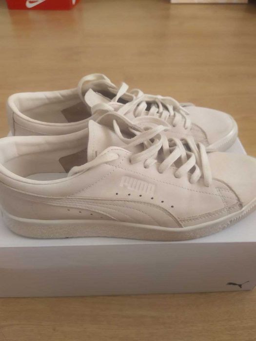 Кросівки оригінальні PUMA кеди натуральний нубук