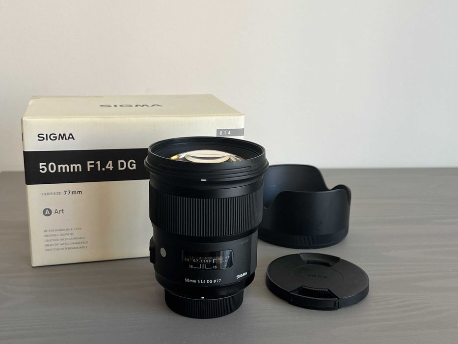 Objetiva Sigma Art 50mm F1.4 DG para Nikon F