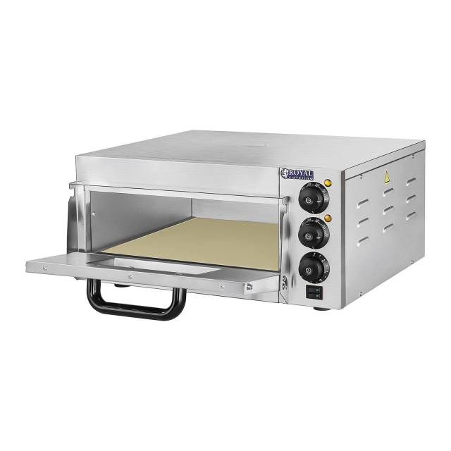 Piec do pizzy Royal Catering jednokomorowy 2000W 40cm z timerem