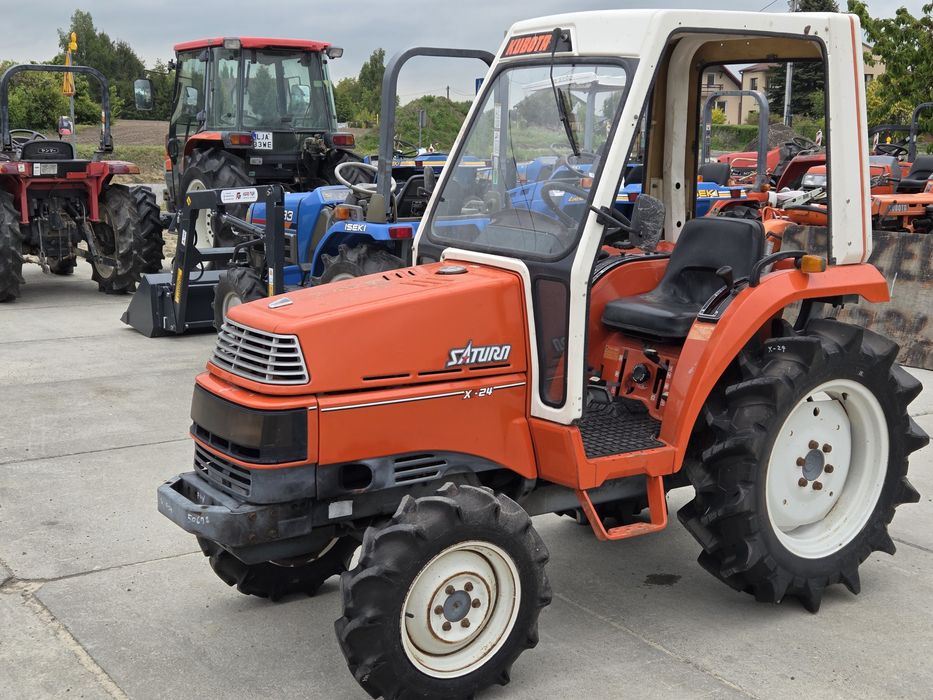 Traktorek japoński Kubota Saturn X24 wspomaganie 4x4 24km