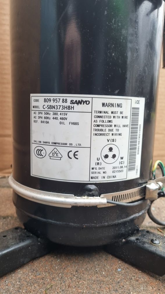 Sprężarka agregatu chłodniczego Sanyo C-SBN373H8H scroll