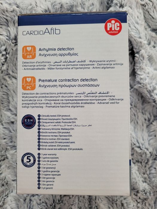 Ciśnieniomierz naramienny Pic Cardio Afib plus monitoring arytmii