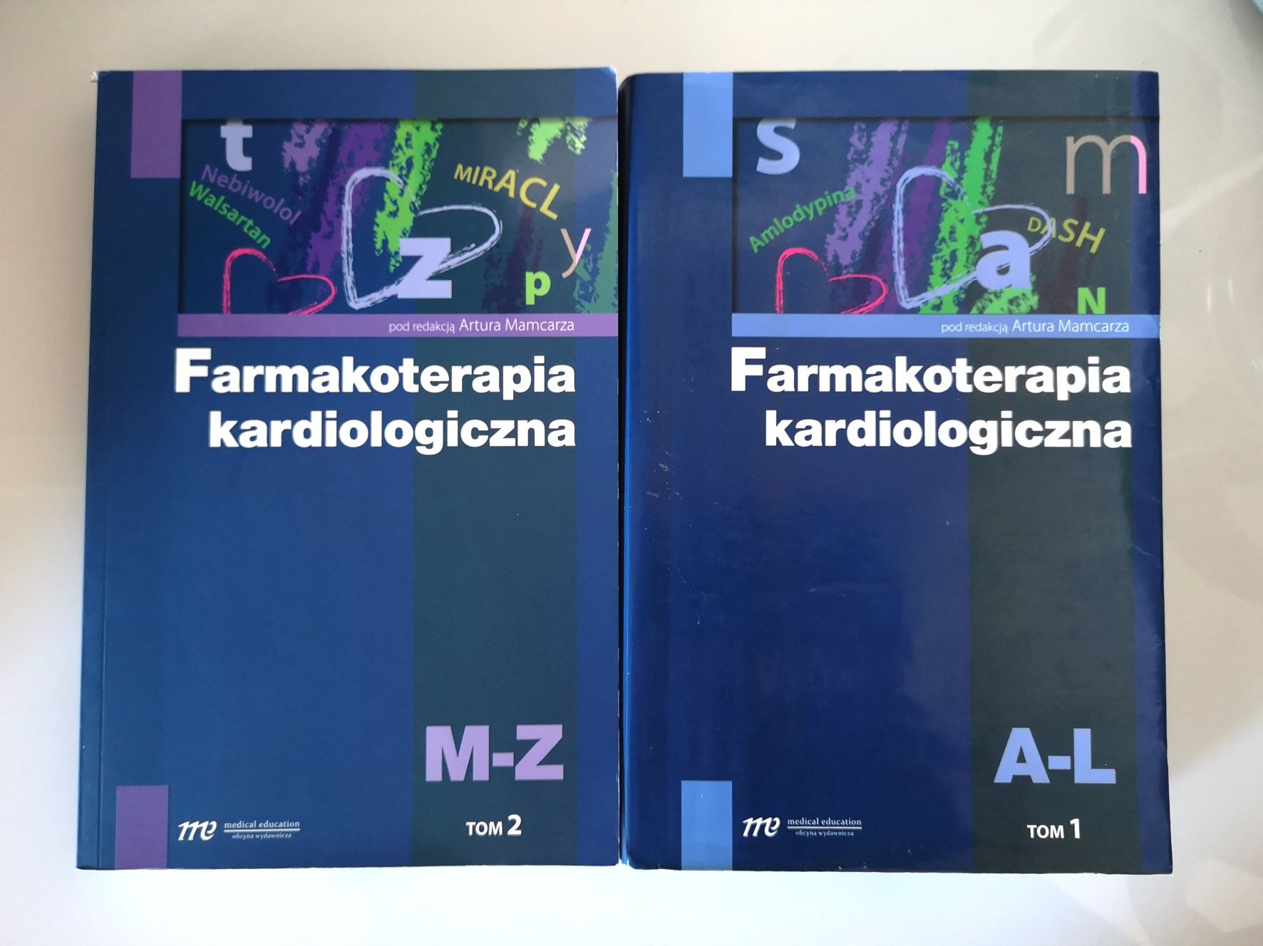 Farmakoterapia kardiologiczna tom 1 (A-L) i 2 (M-Z)