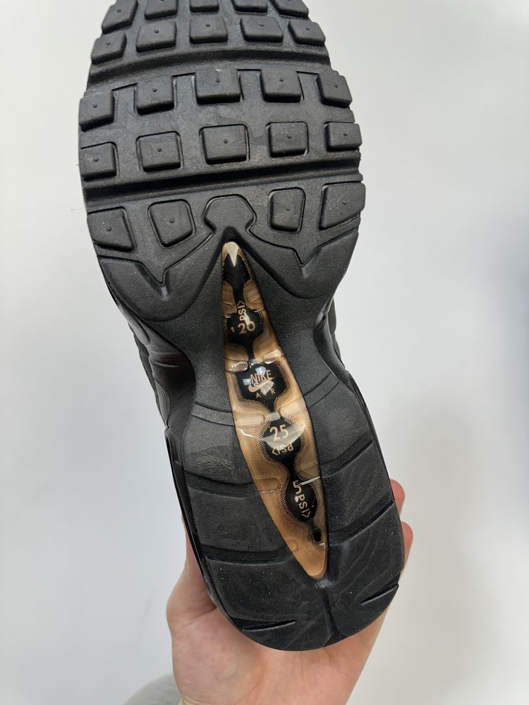 Syna world nike air max 95 corteiz wrld кросовки черные кросівки чорні