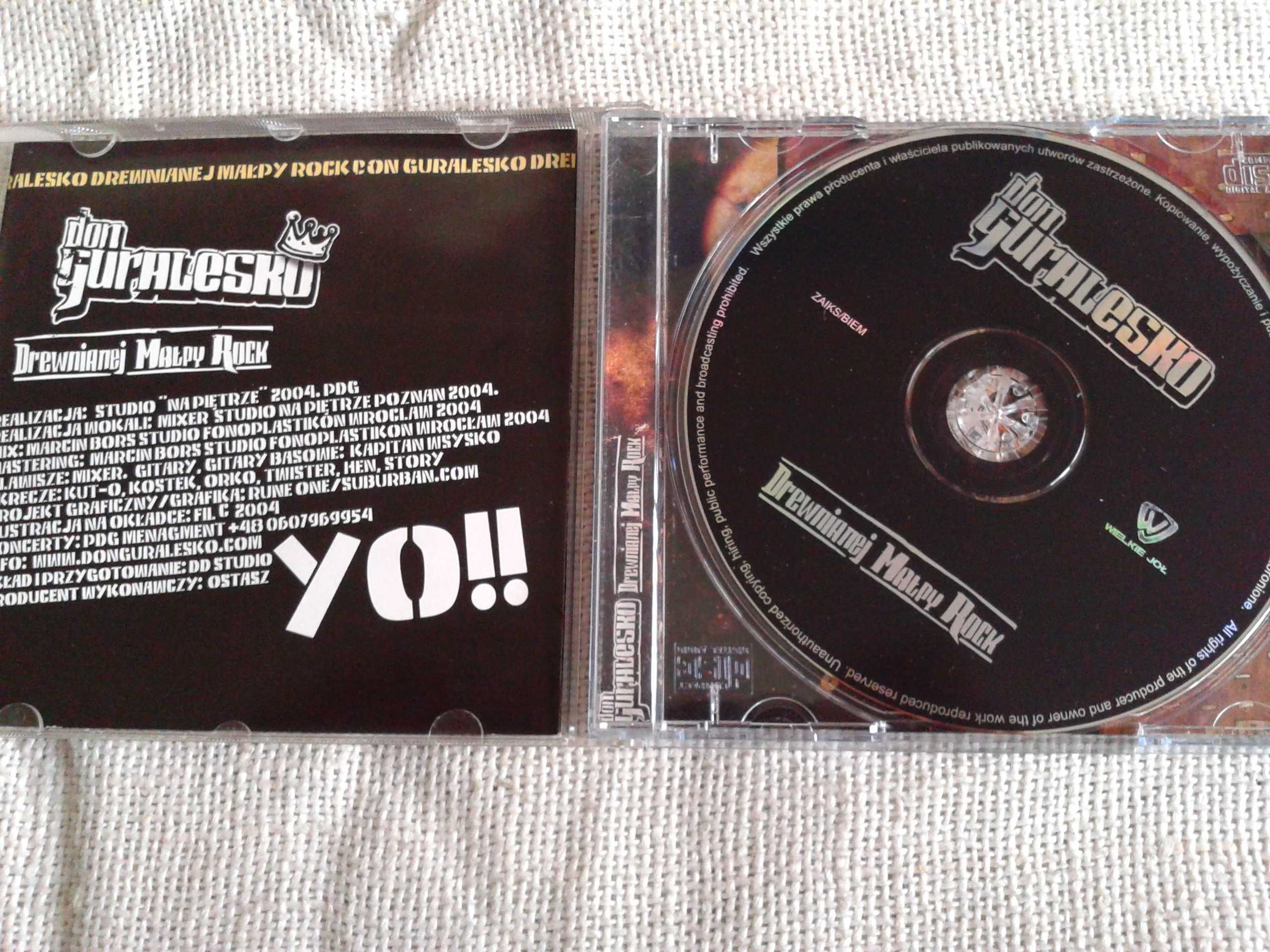 Donguralesko - Drewnianej Małpy Rock  CD