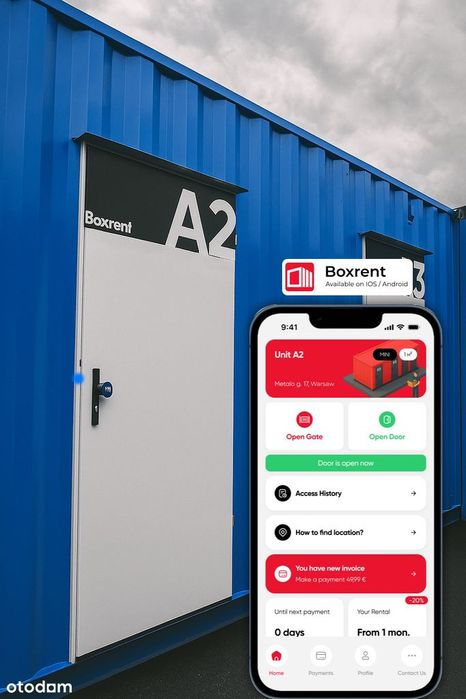 Magazyny samoobsługowe do wynajęcia - dostęp 24/7