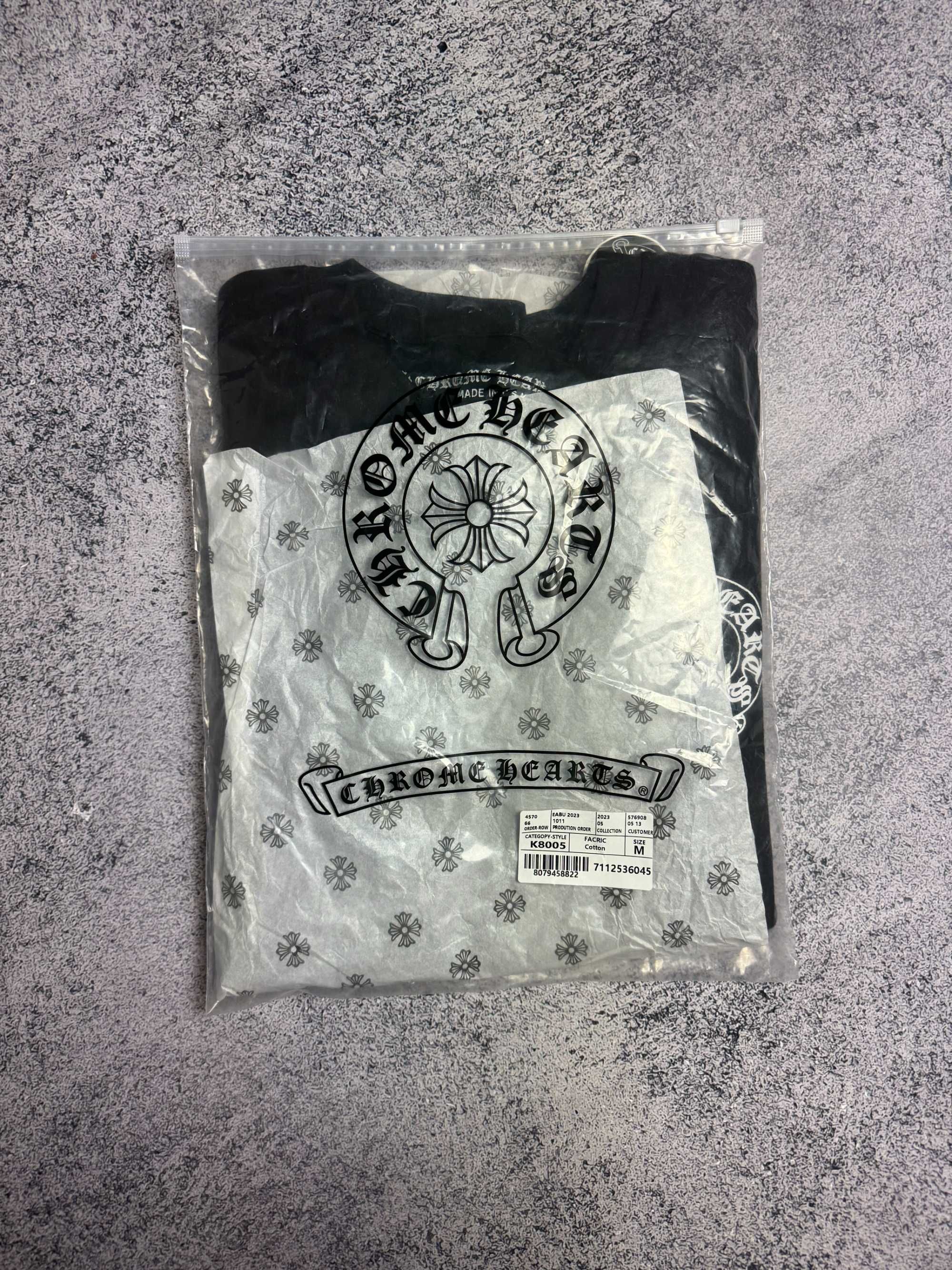 БЕЗ ПЕРЕДОПЛАТ! Лонгслив кофта Chrome Hearts M L