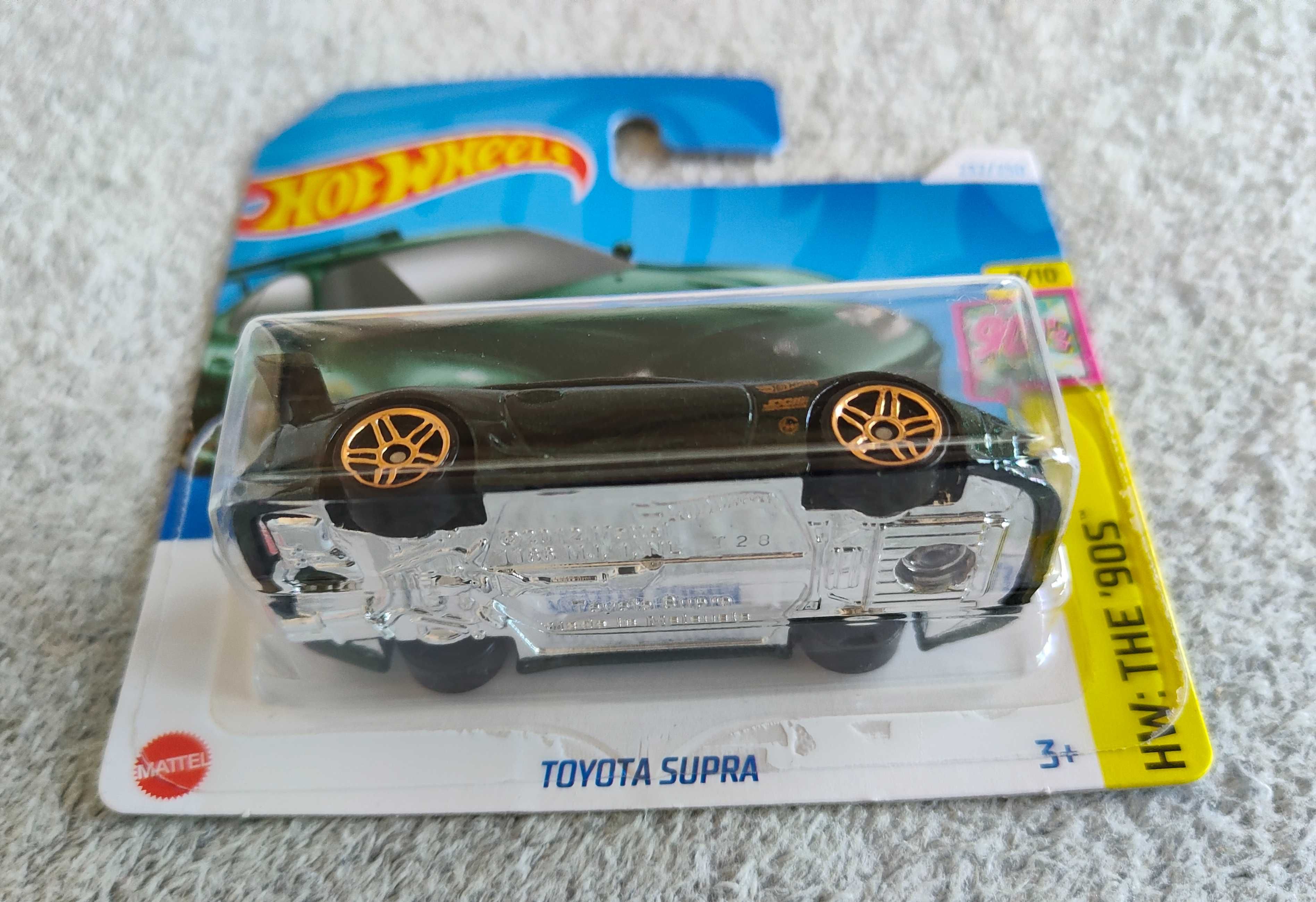 Toyota Supra Hot Wheels Zielona mk4