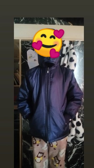 Тёплая курточка 122-128