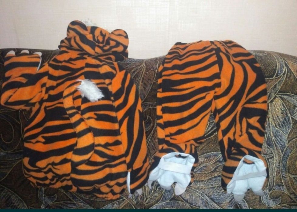 Прокат Тигр на 1-2 років зайчик на 104-110