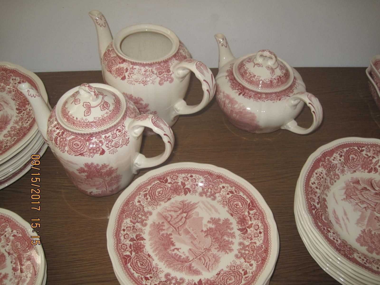 Villeroy & Boch 1748 Burgenland антикварный сервиз середина ХХв 55шт.