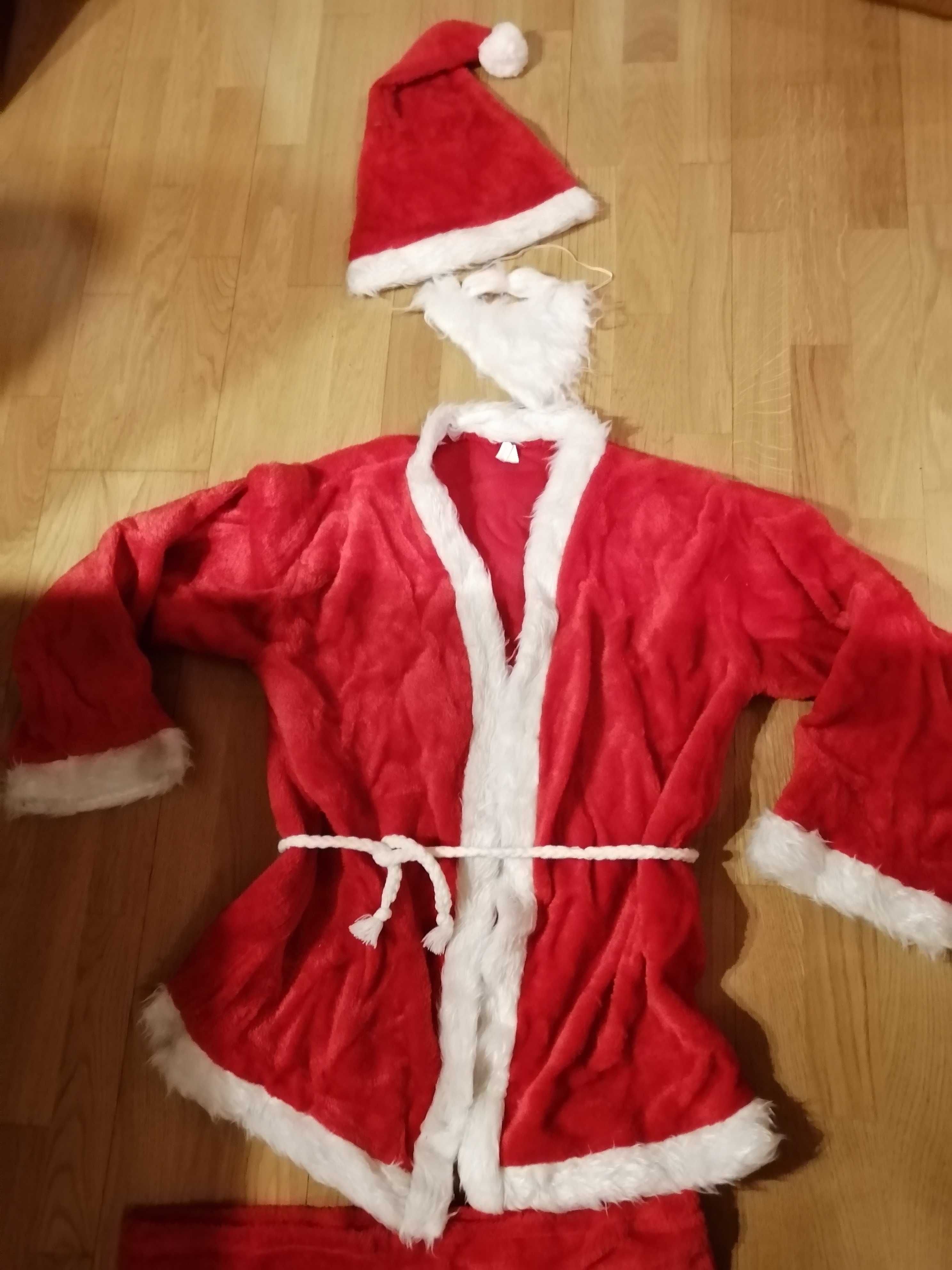 Traje de disfarce de Pai Natal Adulto