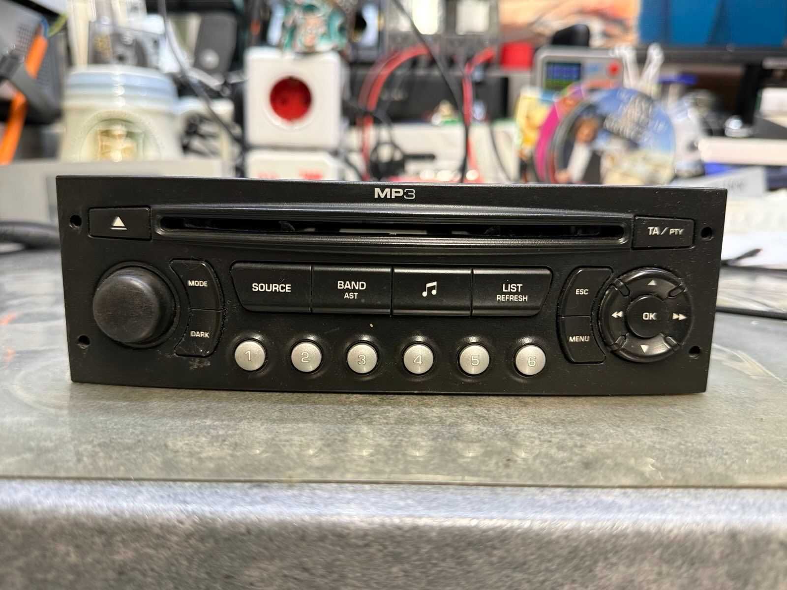 Radio Cd Citroen Peugeot  Blaupunkt RD4 N1-02 Mp3
